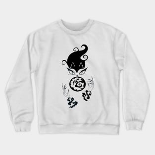 Witchy Kitty Crystal Ball Crewneck Sweatshirt